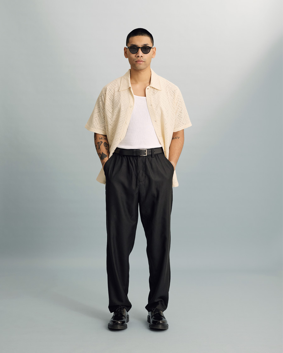 Herre | Bukser | Samsøe Samsøe | Samsøe & Samsøe Harald Trousers Black