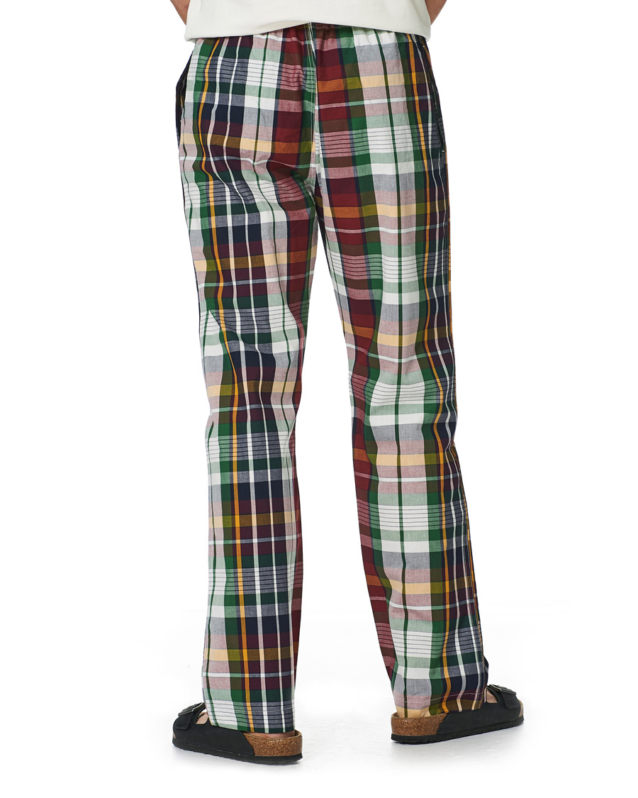 Herre | Pyjamas & Morgenkåber | GANT | Tartan Flannel Pyjama Set Evening Blue