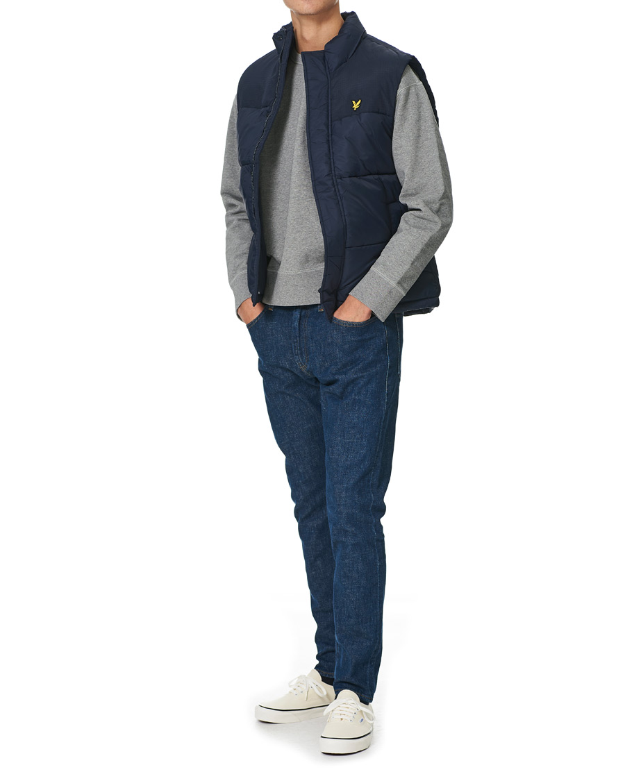 Herre | Jakker | Lyle & Scott | Wadded Gilet Vest Dark Navy