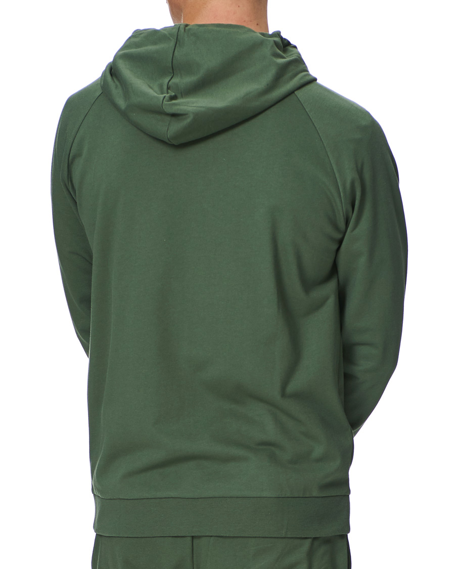 Herre | Trøjer | BOSS BLACK | BOSS Authentic Full Zip Hoodie Green