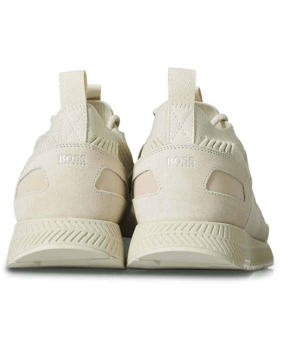 Herre | BOSS Titanium Running Sneaker Open White | BOSS BLACK | BOSS Titanium Running Sneaker Open White