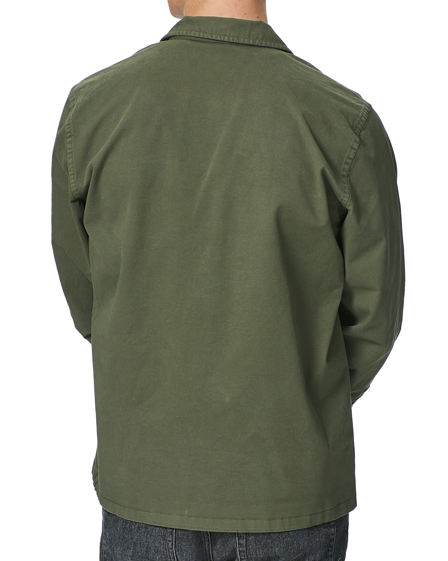 Herre | Skjorter | BOSS ORANGE | BOSS Casual Leasy Pocket Overshirt Open Green