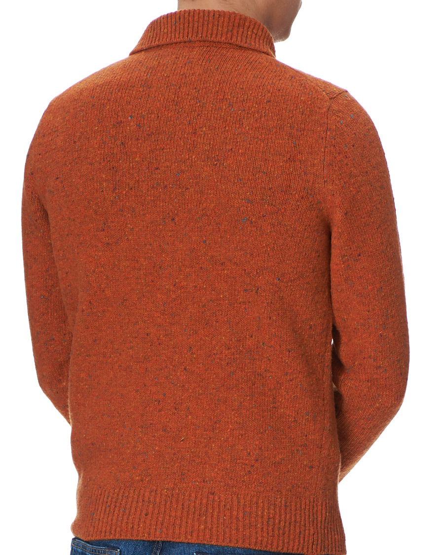 Herre | Trøjer | Drake's | Merino Integral Collar Firefly