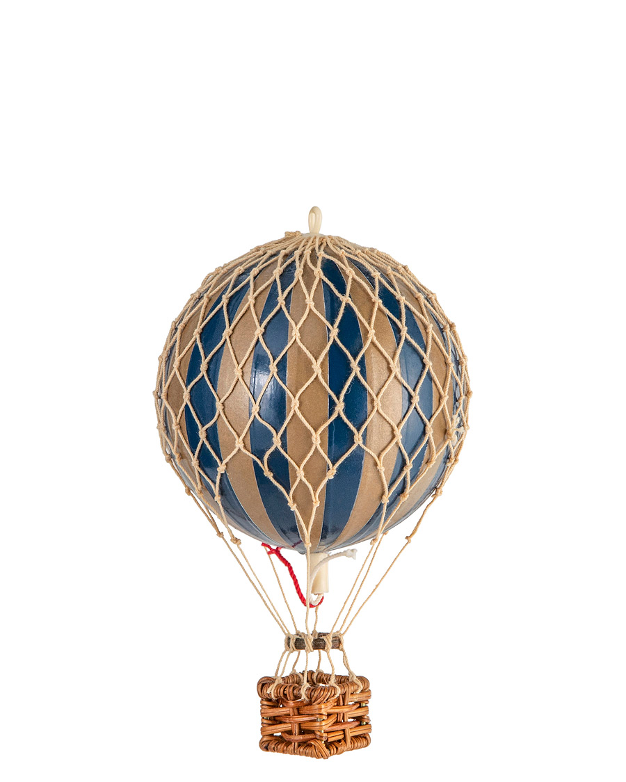 Herre | | Authentic Models | Floating In The Skies Balloon Gold Navy