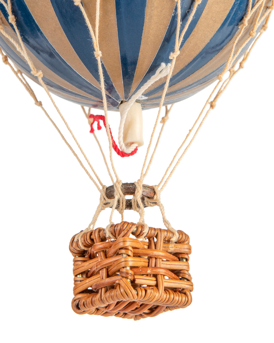 Herre | | Authentic Models | Floating In The Skies Balloon Gold Navy