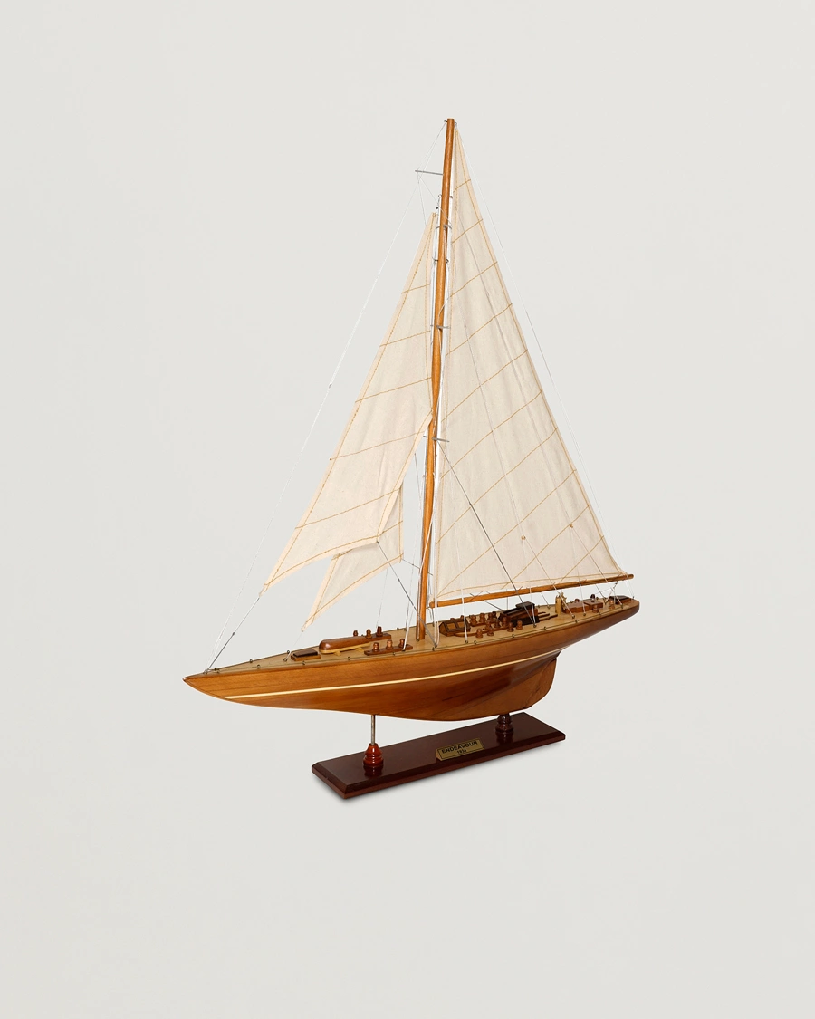 Herre | Julegavetips | Authentic Models | Endeavour Yacht Classic Wood