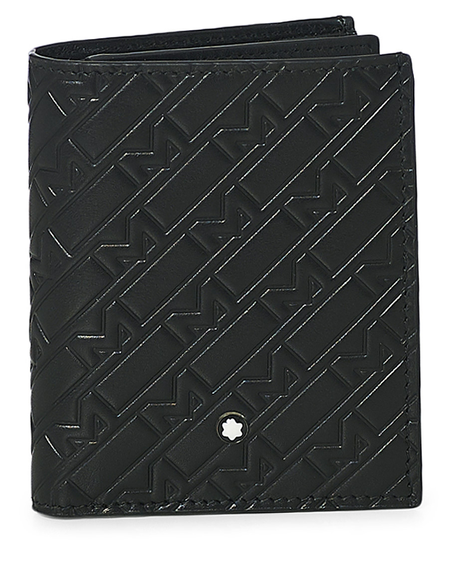 Herre | Montblanc M Gram Business Card Holder Ultra Black | Montblanc | M Gram Business Card Holder Ultra Black