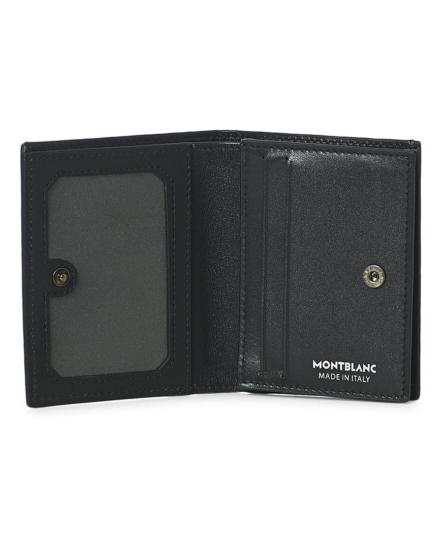 Herre | Montblanc M Gram Business Card Holder Ultra Black | Montblanc | M Gram Business Card Holder Ultra Black