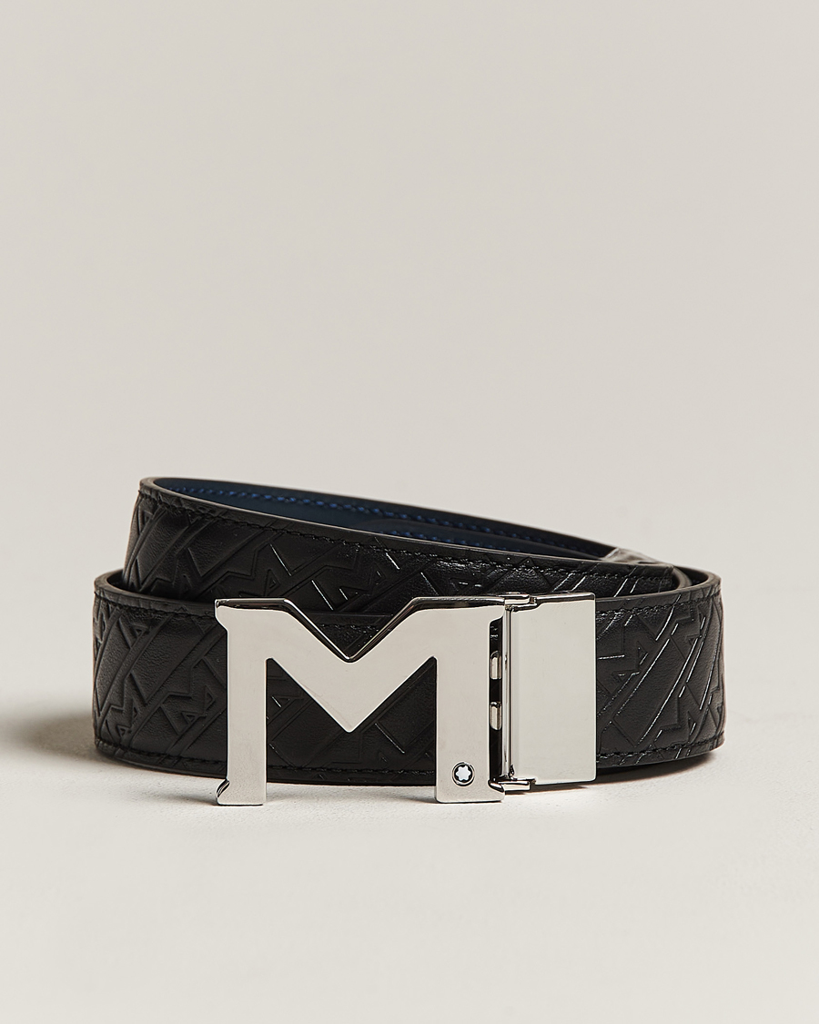 Herre |  | Montblanc | Reversible Belt 35mm Ultra Black/Blue