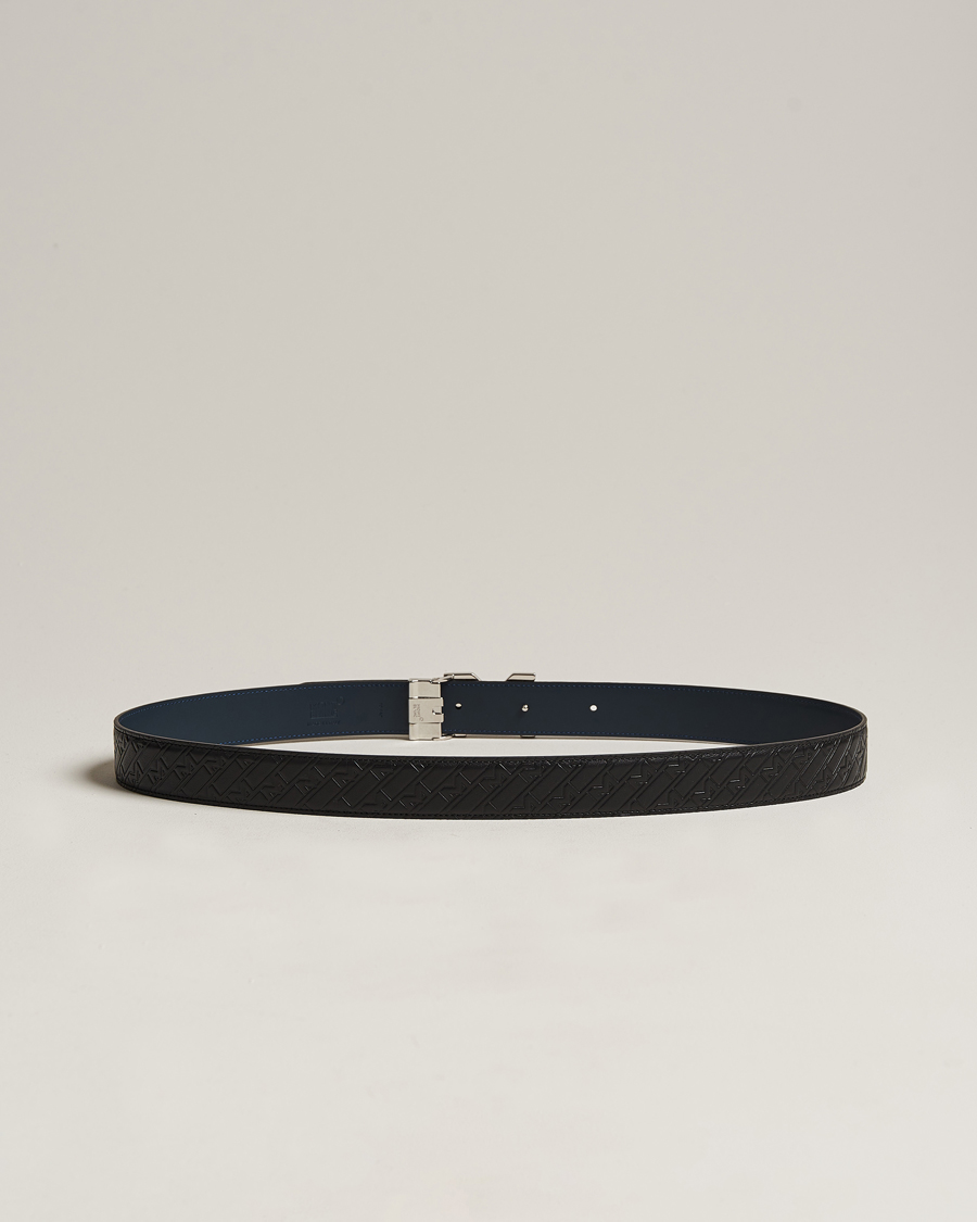 Herre | Glatte bælter | Montblanc | Reversible Belt 35mm Ultra Black/Blue