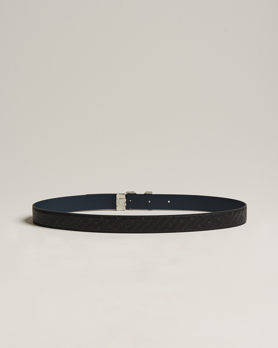 Herre | Umønstrede belter | Montblanc | Reversible Belt 35mm Ultra Black/Blue