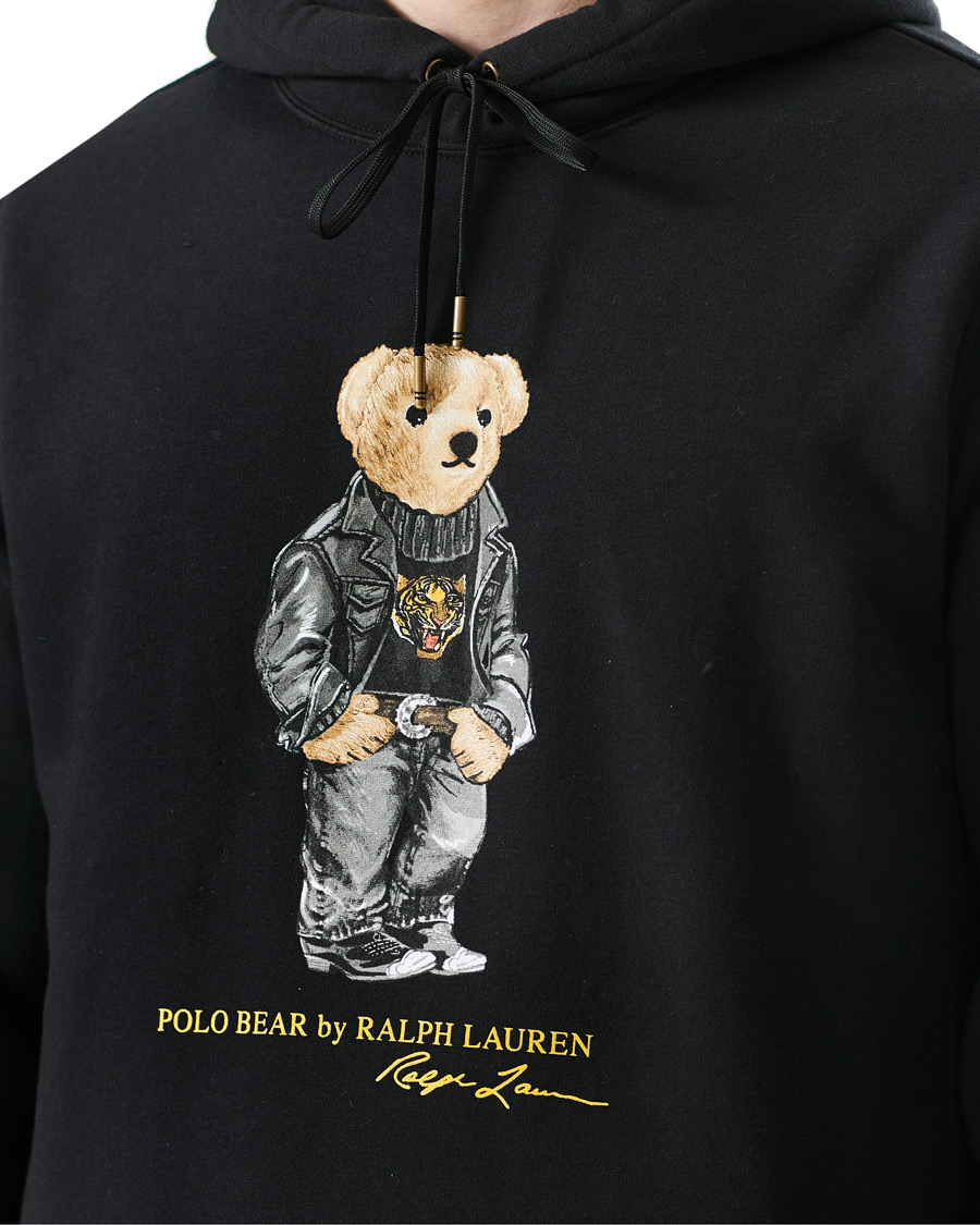 Polo bear hoodie herre hotsell