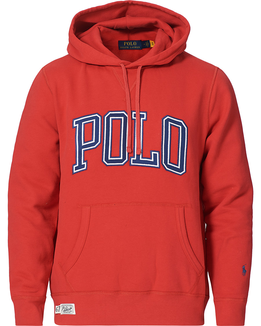 Herre | Trøjer | Polo Ralph Lauren | Logo Hoodie Starboard Red