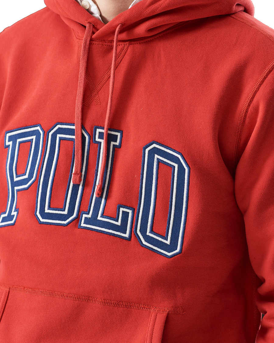 Herre | Trøjer | Polo Ralph Lauren | Logo Hoodie Starboard Red