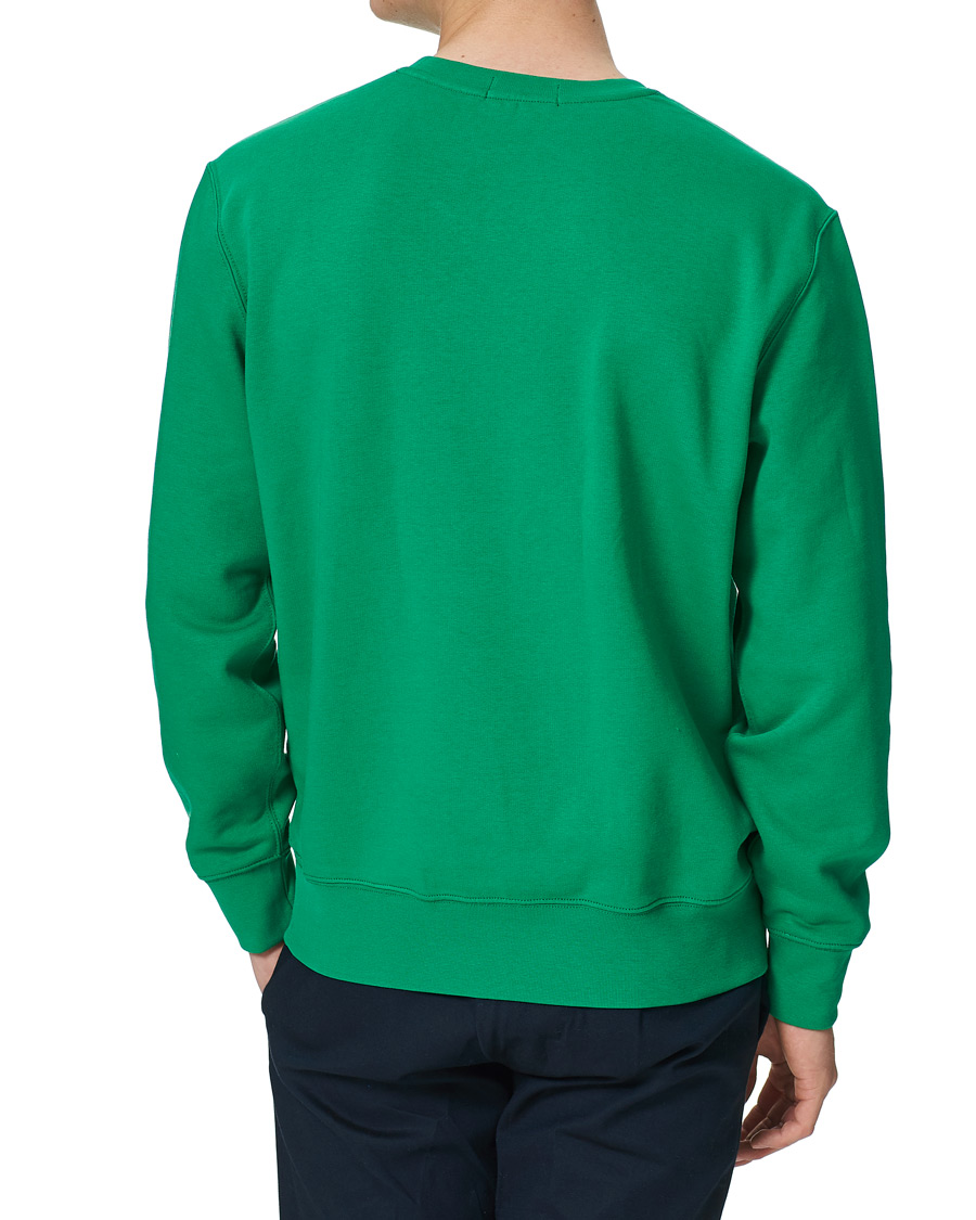 Herre | Trøjer | Polo Ralph Lauren | Printed Ivy Bear Fleece Sweatshirt Cruise Green