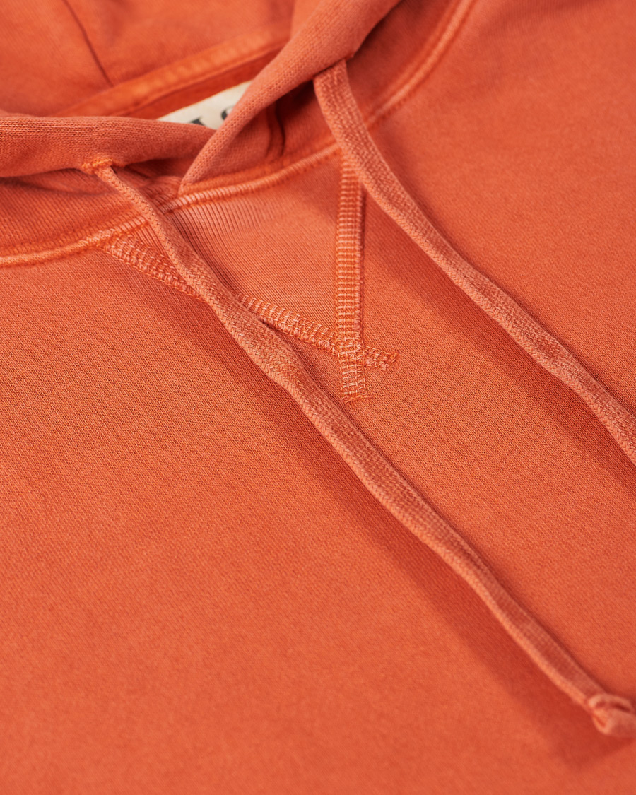 Herre | Trøjer | Polo Ralph Lauren | Garment Dyed Fleece Hoodie College Orange
