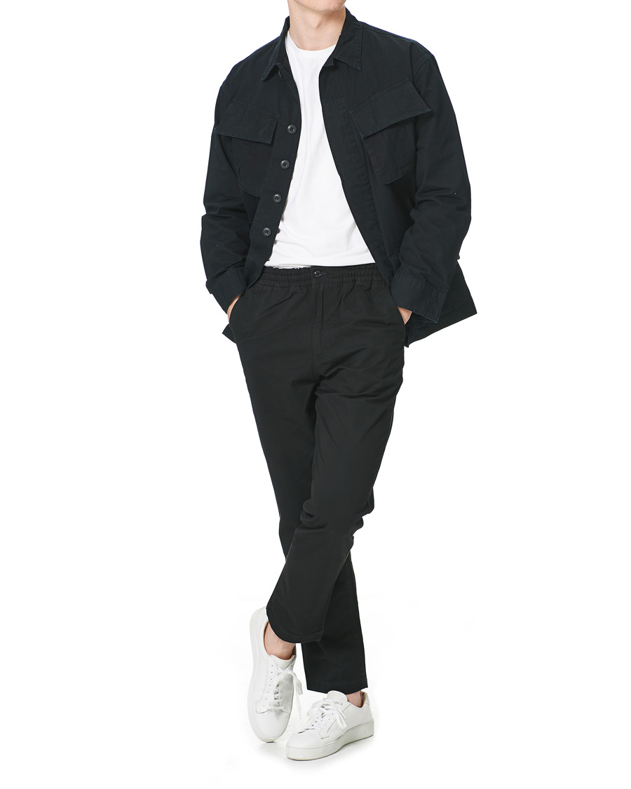 Herre | Skjorter | Polo Ralph Lauren | Military Ripstop Overshirt Polo Black