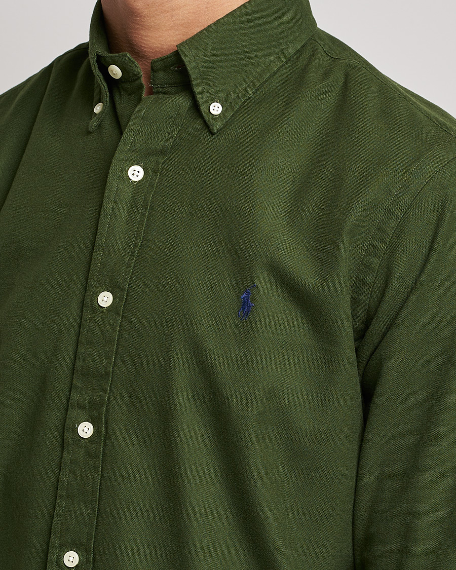 Herre | Skjorter | Polo Ralph Lauren | Brushed Flannel Shirt Classic Drab