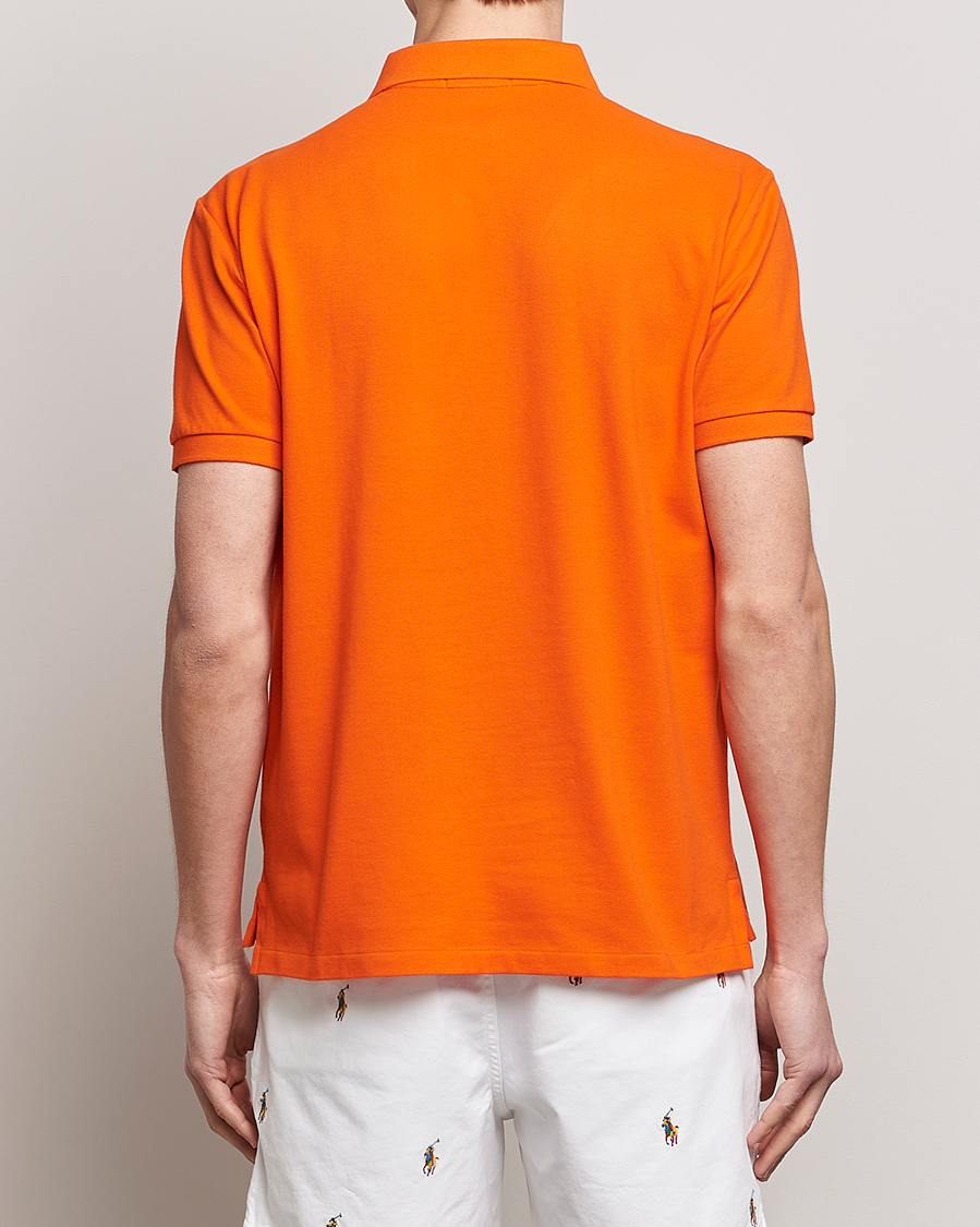 Herre | Polotrøjer | Polo Ralph Lauren | Custom Slim Fit Polo Sailing Orange