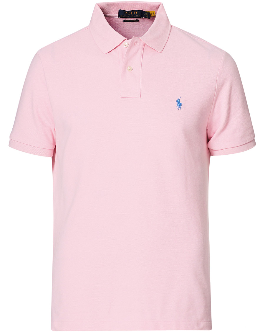 Herre | Polotrøjer | Polo Ralph Lauren | Custom Slim Fit Polo Carmel Pink