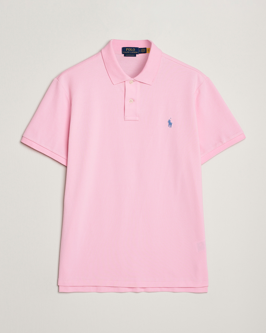 Herre | Polotrøjer | Polo Ralph Lauren | Custom Slim Fit Polo Carmel Pink