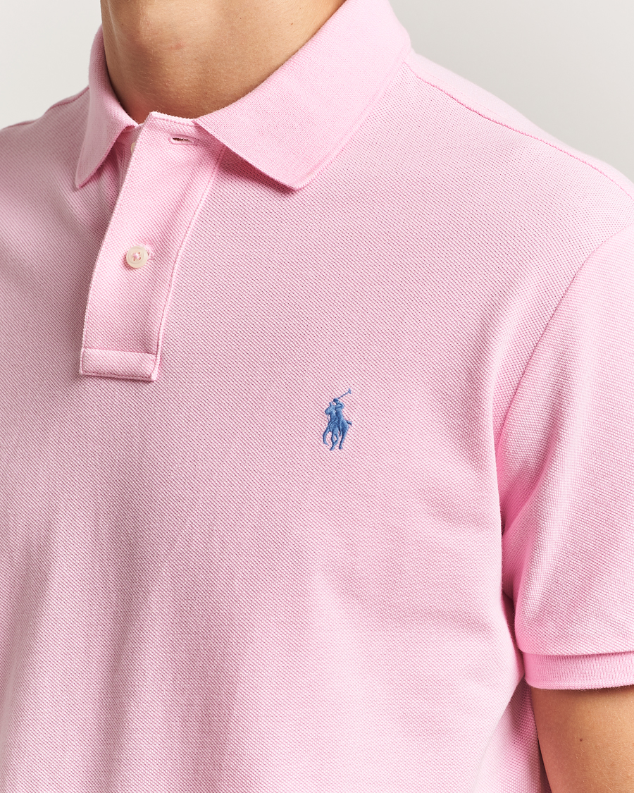 Herre | Polotrøjer | Polo Ralph Lauren | Custom Slim Fit Polo Carmel Pink