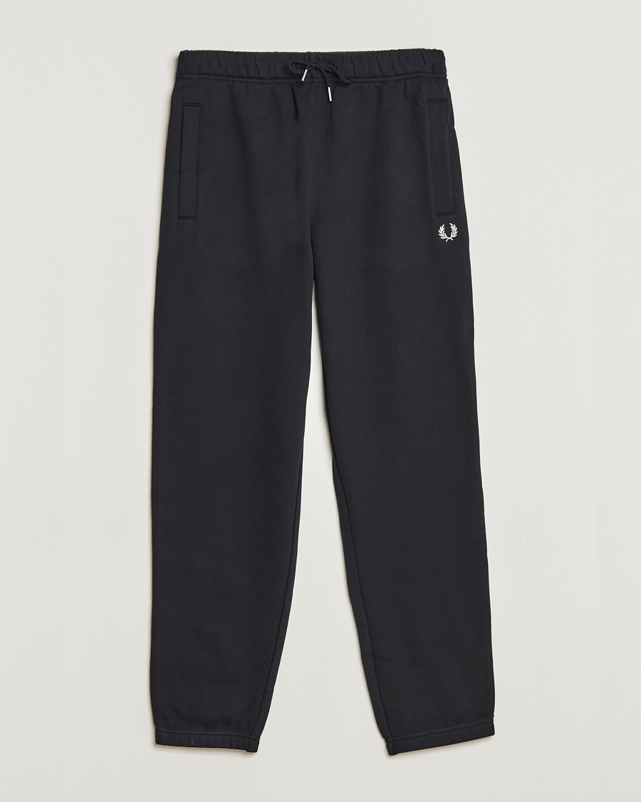 Herre | Bukser | Fred Perry | Loopback Sweatpants Black