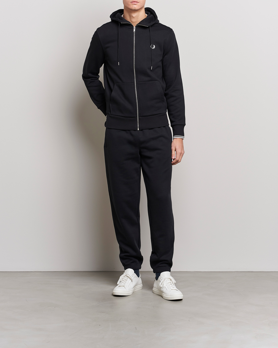 Herre | Fred Perry | Fred Perry | Loopback Sweatpants Black