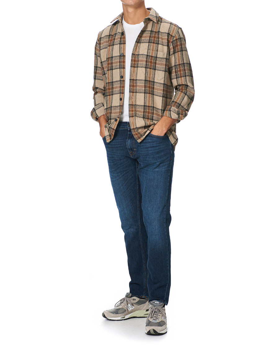 Herre | Skjorter | Samsøe Samsøe | Samsøe & Samsøe Waltones Recycled Overshirt Humus