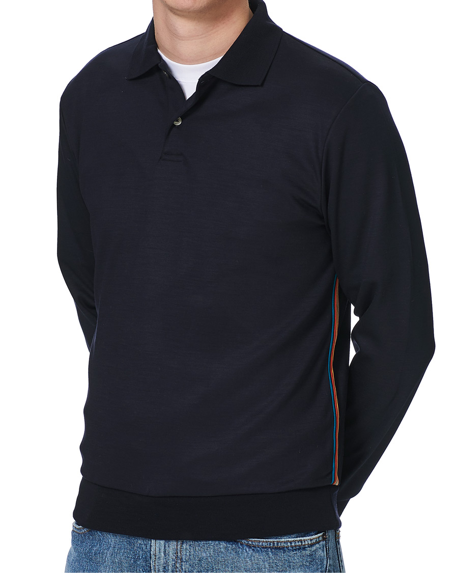 Herre | Trøjer | Paul Smith | Taped Seam Polo Shirt Blues