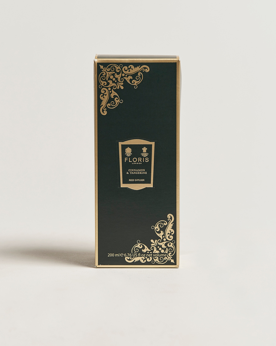 Herre | Floris London Cinnamon & Tangerine Reed Diffuser 200ml | Floris London | Cinnamon & Tangerine Reed Diffuser 200ml
