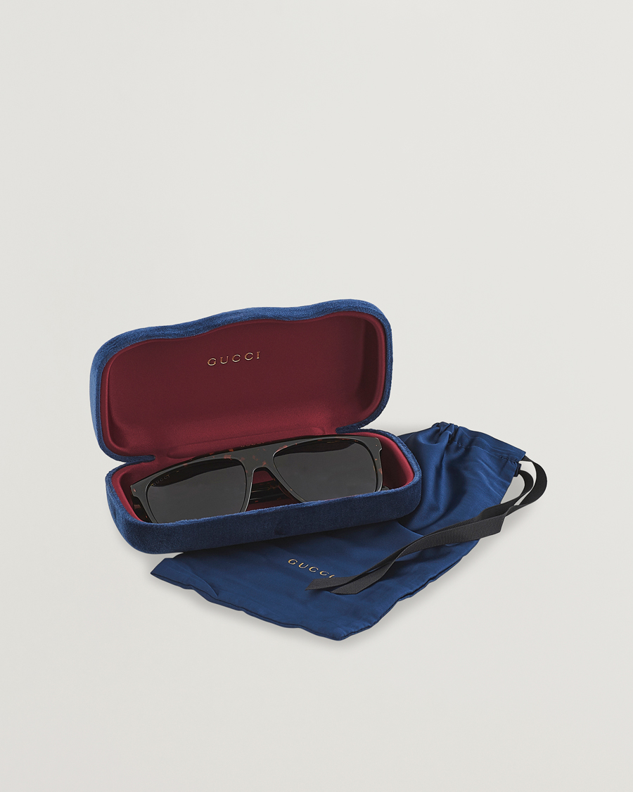Herre | Gucci GG1039S Sunglasses Havana Green | Gucci | GG1039S Sunglasses Havana Green