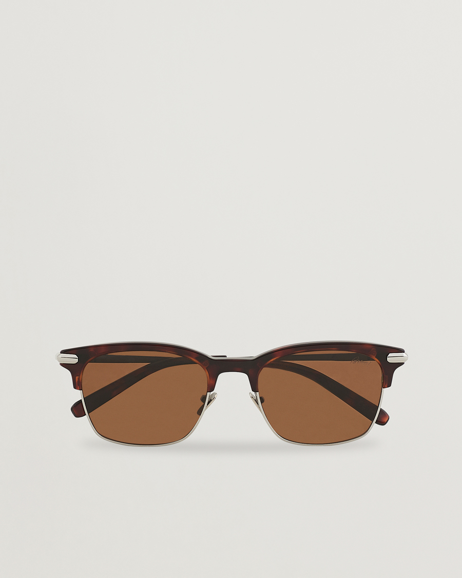 Herre | Brioni BR0093S Sunglasses Havana Brown | Brioni | BR0093S Sunglasses Havana Brown