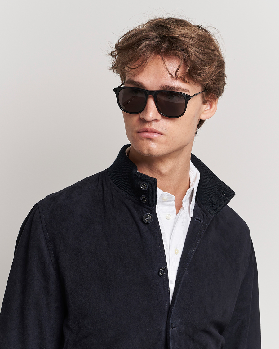 Herre | Brioni BR0094S Sunglasses Black | Brioni | BR0094S Sunglasses Black