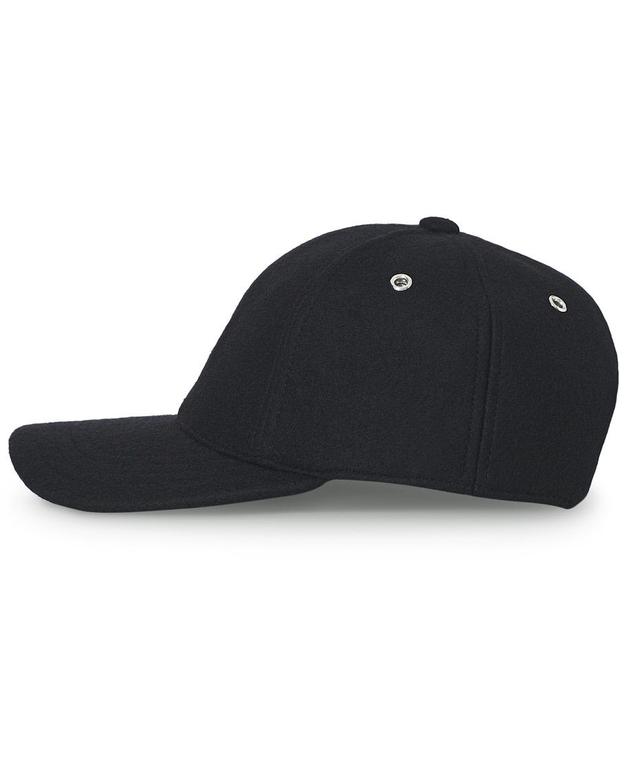 Herre | AMI Felted Wool Cap Black | AMI | Felted Wool Cap Black