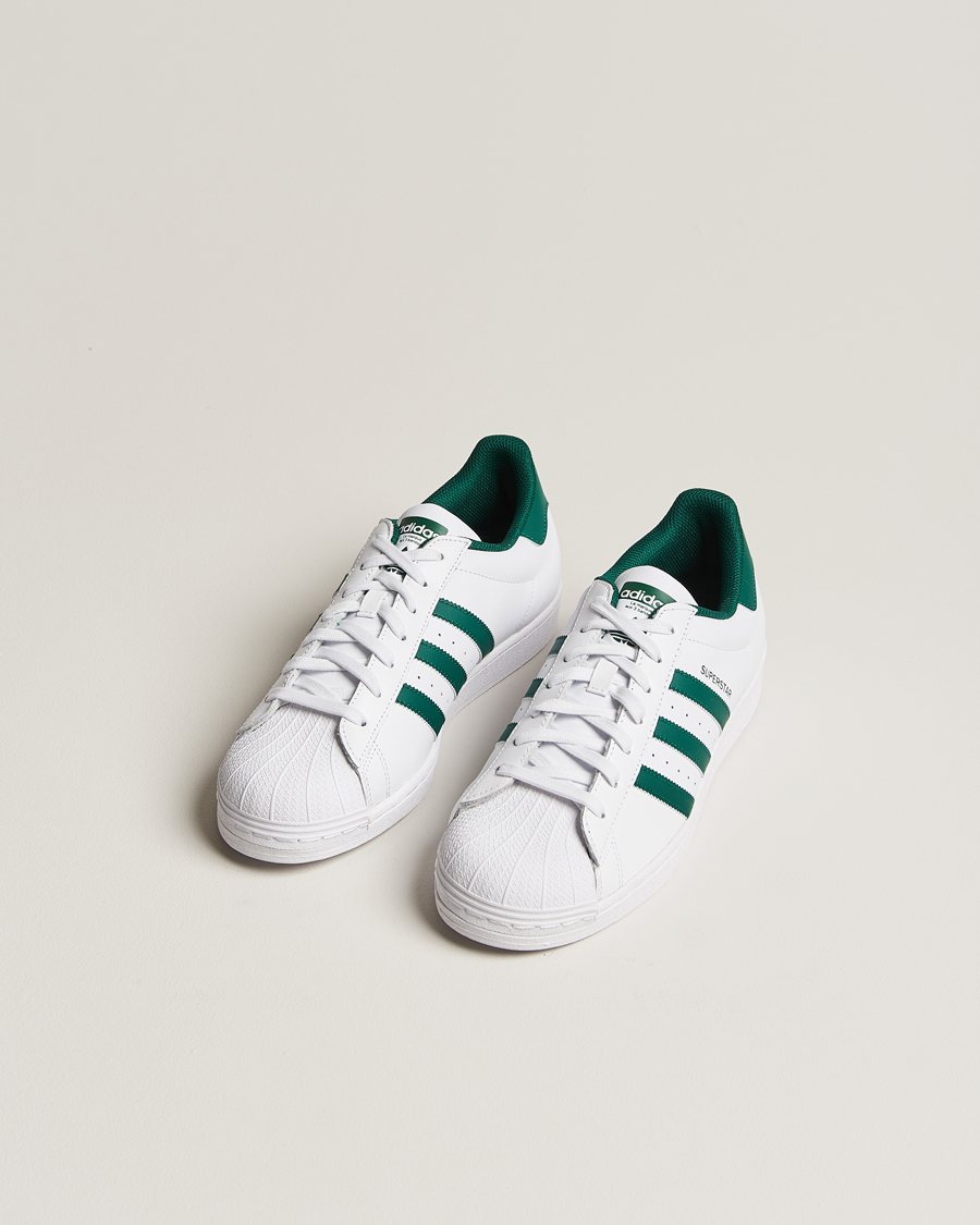 Herre | adidas Originals Superstar Sneaker White/Green | adidas Originals | Superstar Sneaker White/Green