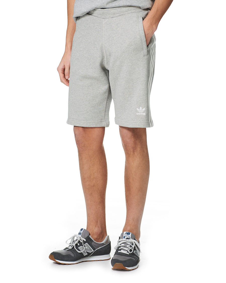 Herre | Shorts | adidas Originals | 3 Stripe Shorts Grey Melange