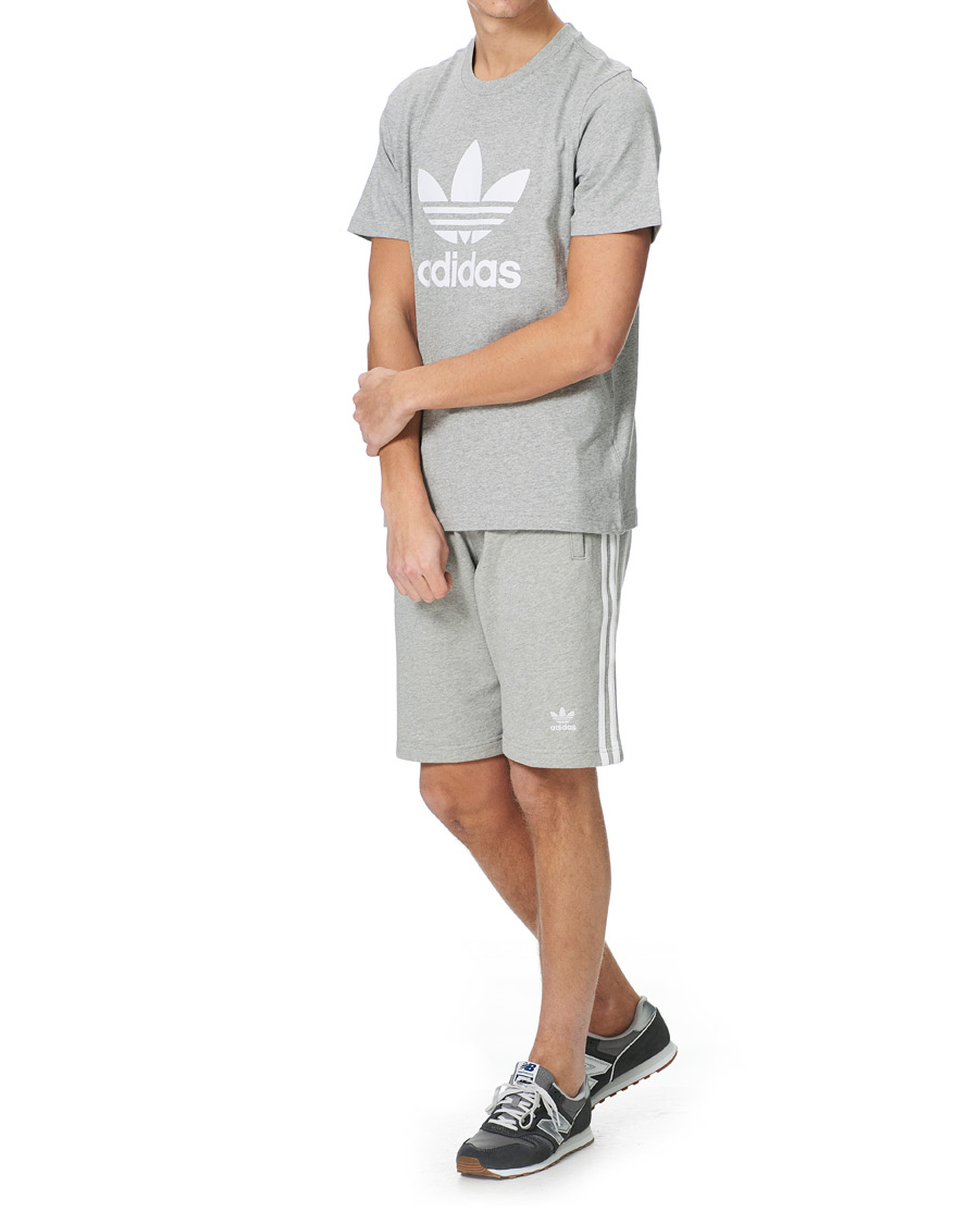 Herre | T-Shirts | adidas Originals | Trefoil Tee Grey Melange