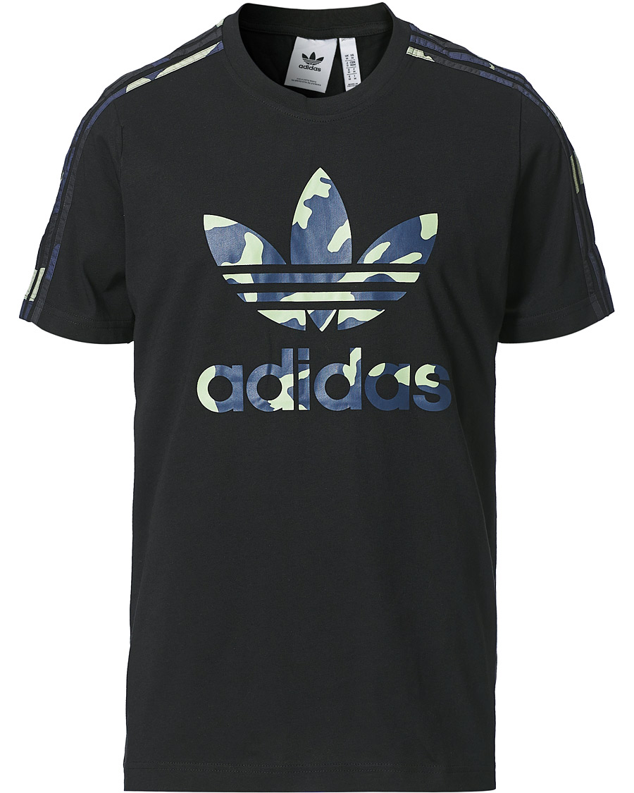 Herre | T-Shirts | adidas Originals | Camo Infill Tee Black