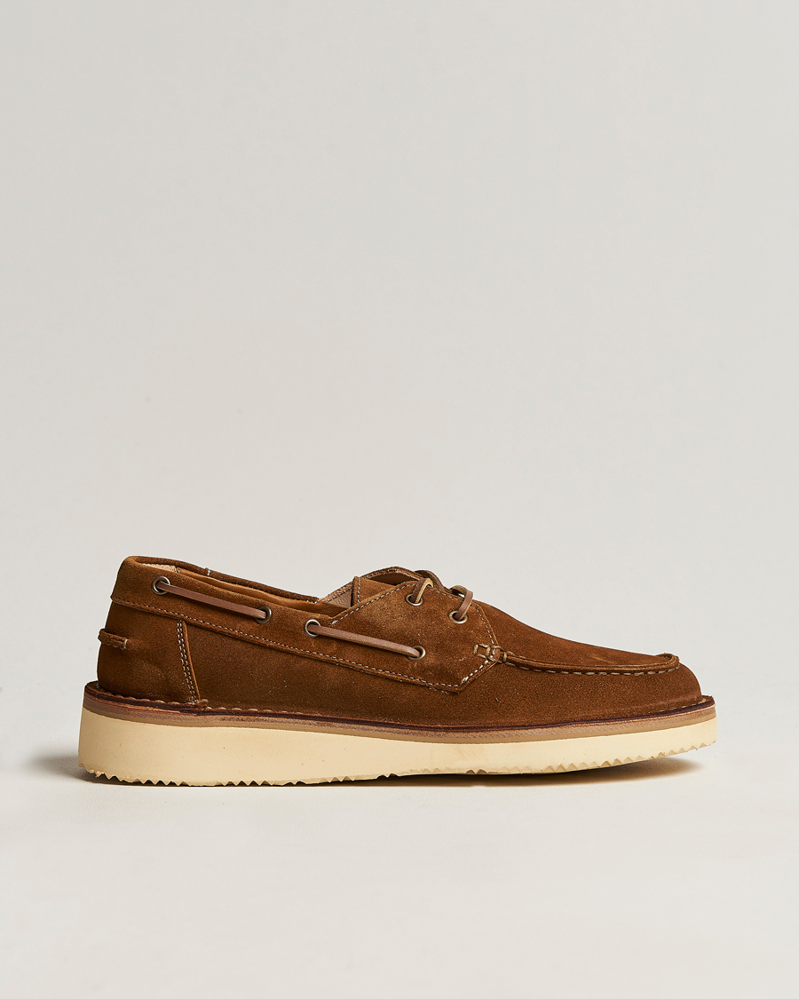 Herre | Astorflex Boatflex Moccasin Brown Suede | Astorflex | Boatflex Moccasin Brown Suede