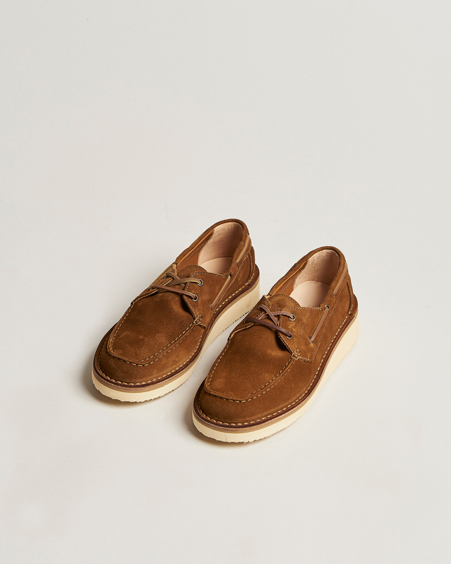 Herre | Astorflex Boatflex Moccasin Brown Suede | Astorflex | Boatflex Moccasin Brown Suede