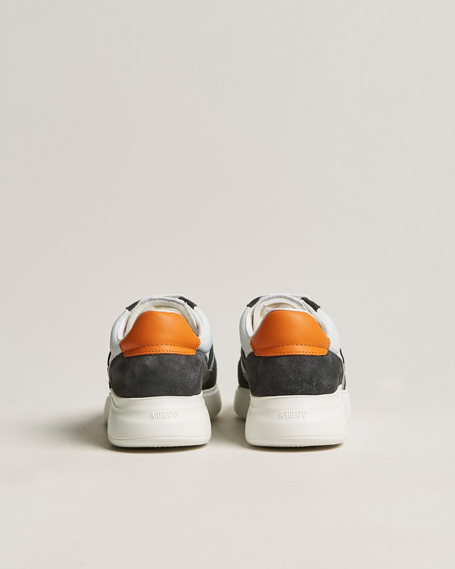 Herre | Axel Arigato Genesis Vintage Runner Sneaker Light Grey/Black/Orange | Axel Arigato | Genesis Vintage Runner Sneaker Light Grey/Black/Orange