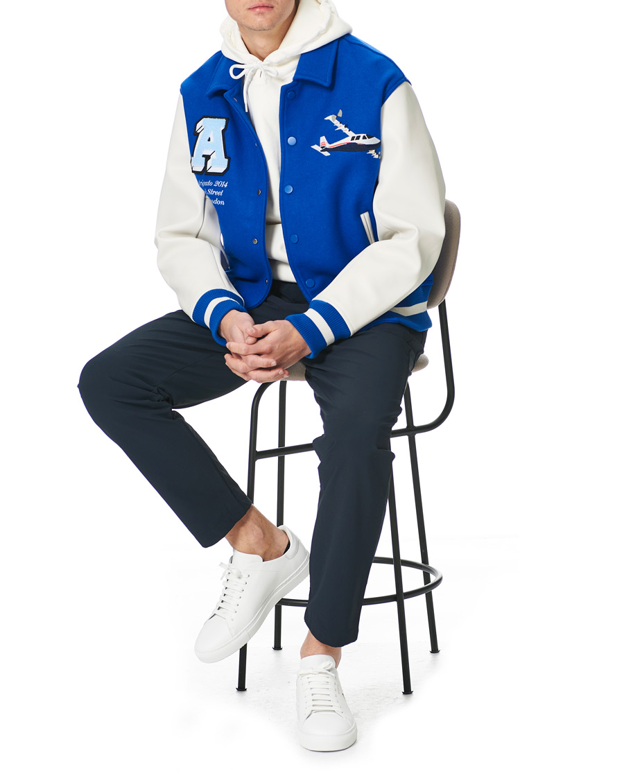 Herre | Jakker | Axel Arigato | Mayday Varsity Bomber Jacket Klein Blue