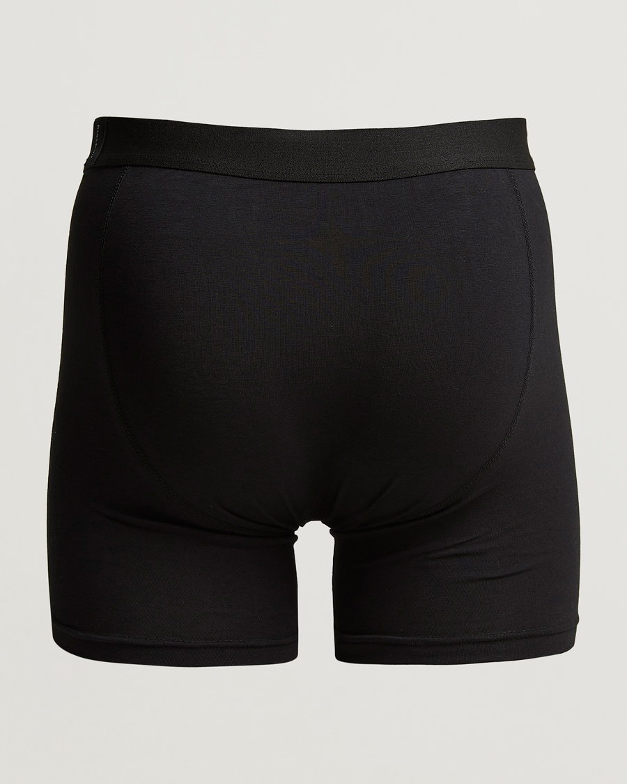 Herre | Undertøj | Bread & Boxers | 3-Pack Long Boxer Brief Black