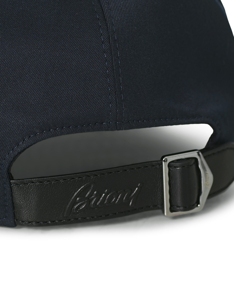 Herre | Brioni Embroidered Baseball Cap Navy | Brioni | Embroidered Baseball Cap Navy
