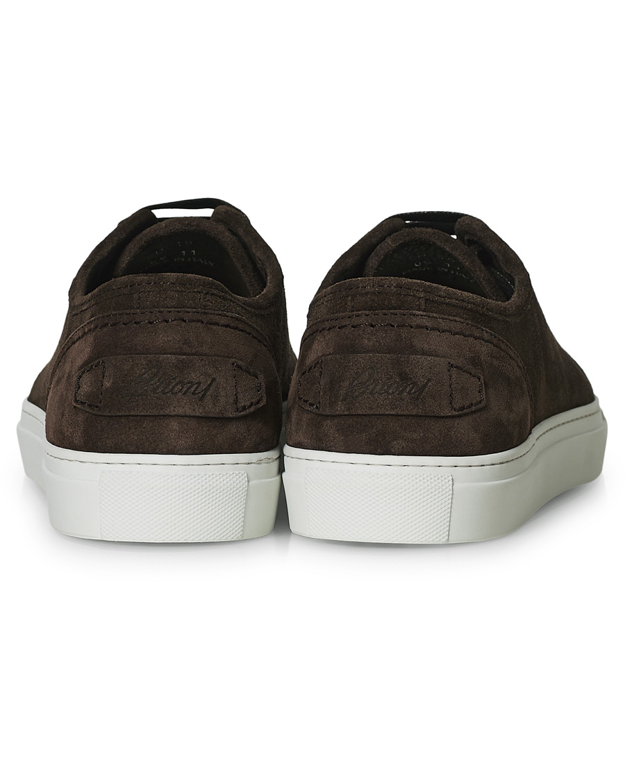 Herre | Brioni Cassetta Suede Sneakers Dark Brown | Brioni | Cassetta Suede Sneakers Dark Brown