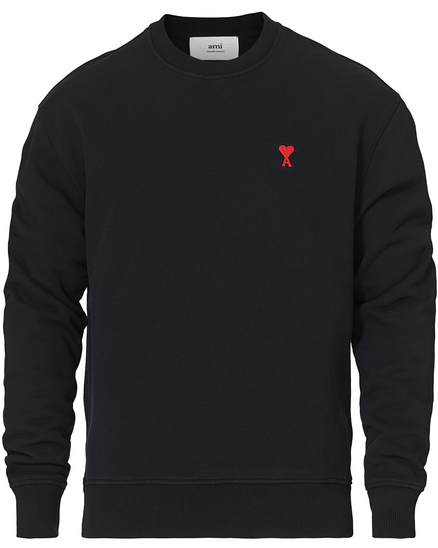 Herre | Trøjer | AMI | Heart Logo Sweatshirt Black