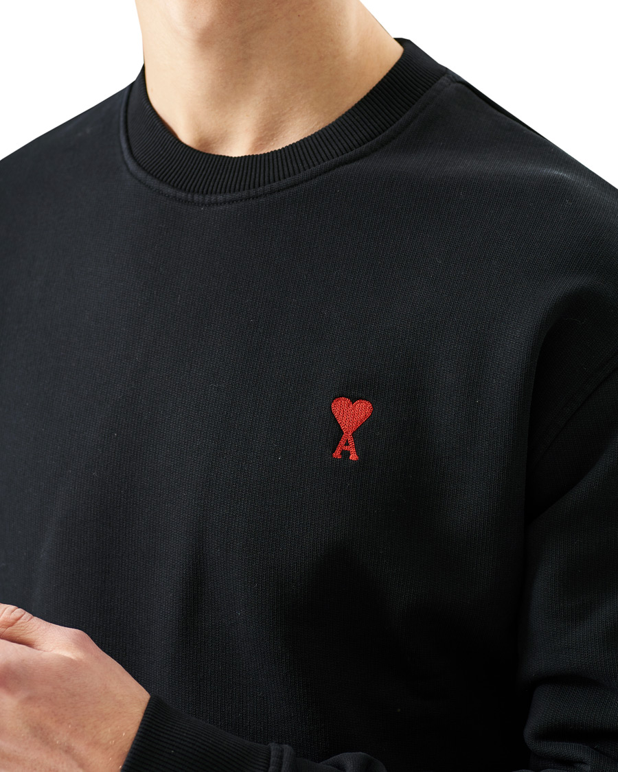 Herre | Trøjer | AMI | Heart Logo Sweatshirt Black