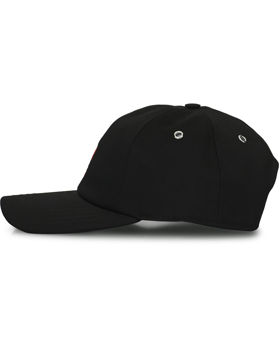 Herre | AMI Heart Logo Baseball Cap Black | AMI | Heart Logo Baseball Cap Black