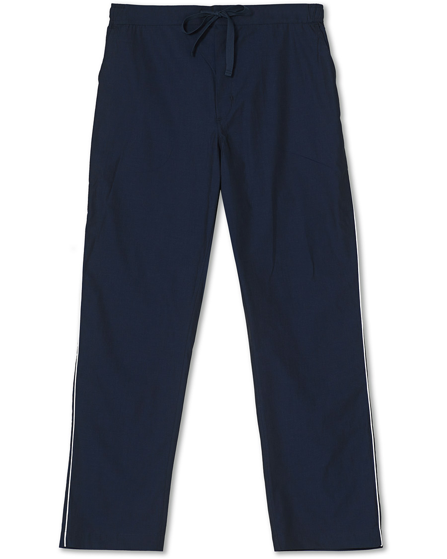 Herre | Pyjamas & Morgenkåber | Orlebar Brown | Alfred Relaxed Cotton Lounge Shorts Navy